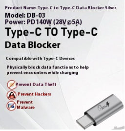 Adaptador USB macho a hembra tipo C para protección de datos en teléfonos portátiles