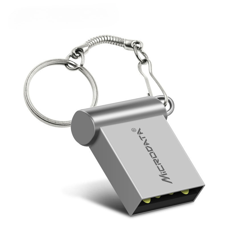 Disco de almacenamiento USB de coche, velocidad de creatividad metálica