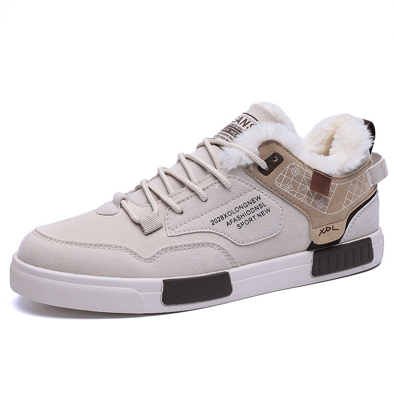 Zapatos casuales de terciopelo para hombre de tallas grandes, moda para exteriores