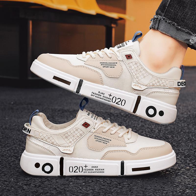 Zapatos de tabla deportivos informales sencillos para hombre
