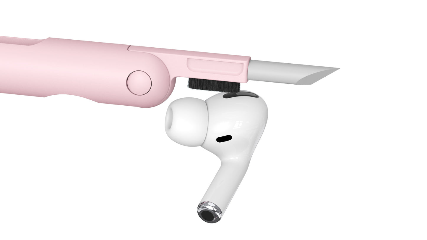 Pluma de limpieza para auriculares Bluetooth Kit de limpieza para portátiles