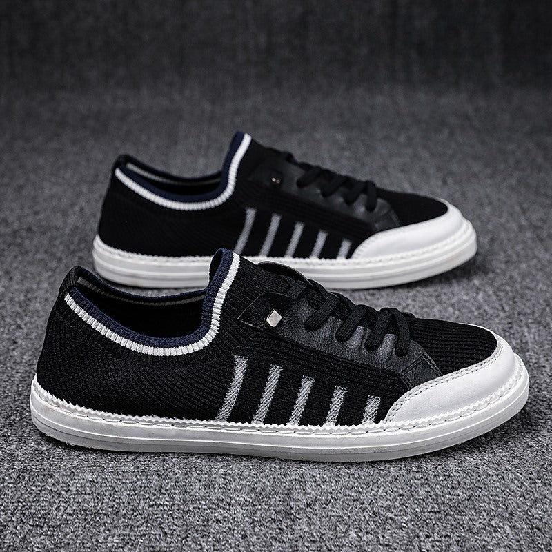 Zapatillas británicas transpirables salvajes de tejido volador
