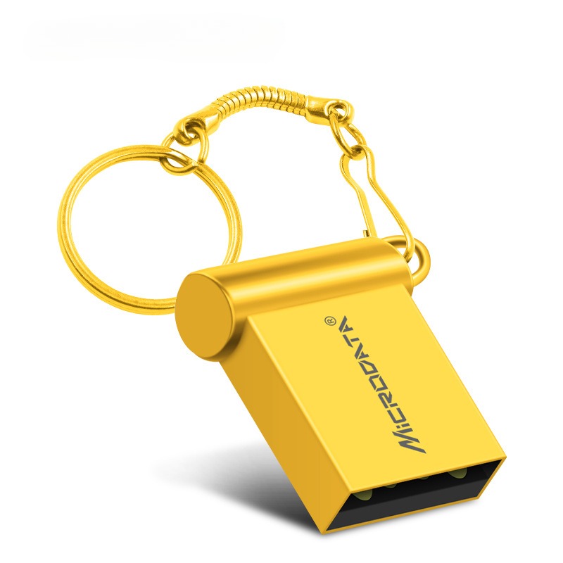 Disco de almacenamiento USB de coche, velocidad de creatividad metálica