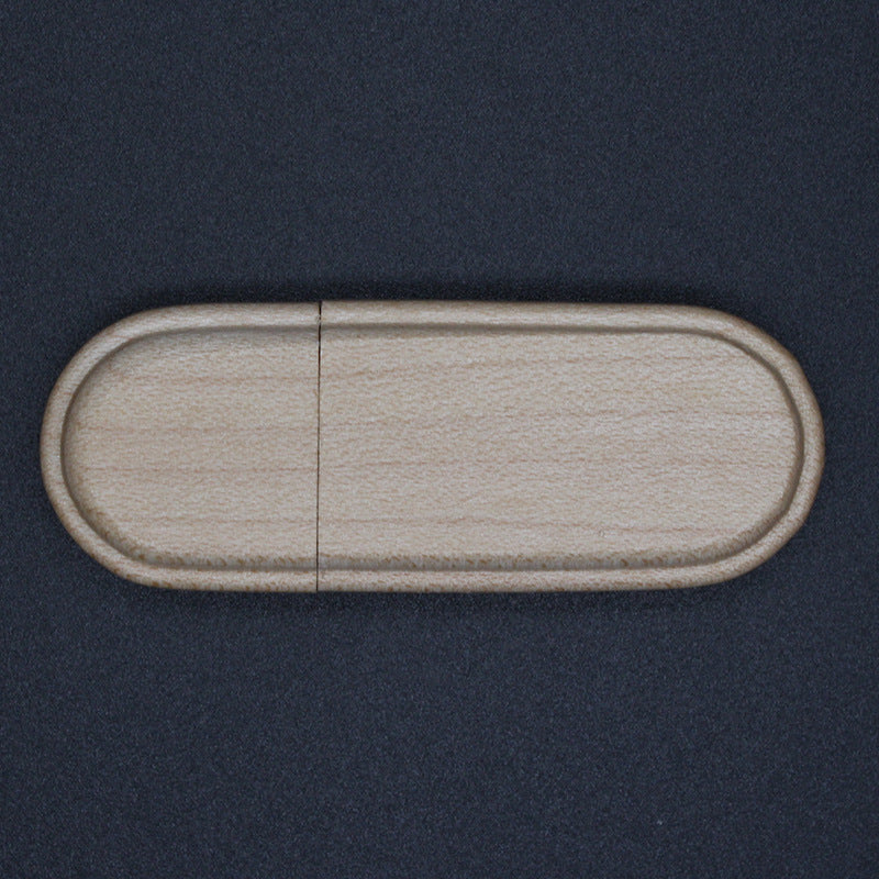 Fabricantes de discos U de regalos publicitarios personalizados, se puede imprimir el logo, letras de madera, regalo de aniversario de empresa