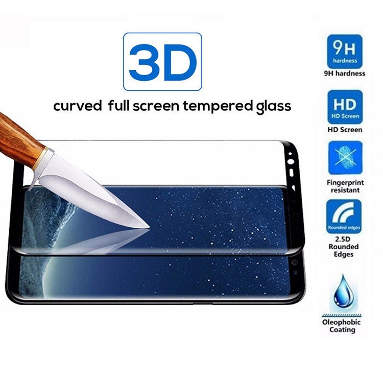 Protector de Pantalla Cristal Templado Cobertura Completa Negro
