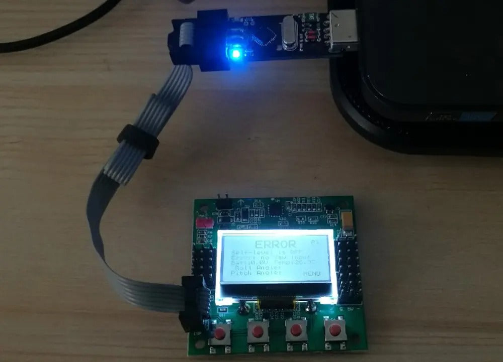 Control de Vuelo Nuevo Firmware KK2 con autoestabilización