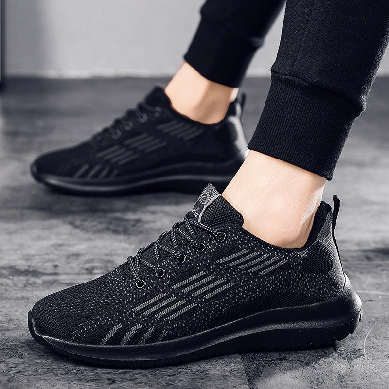 Zapatillas deportivas casuales de malla para hombre