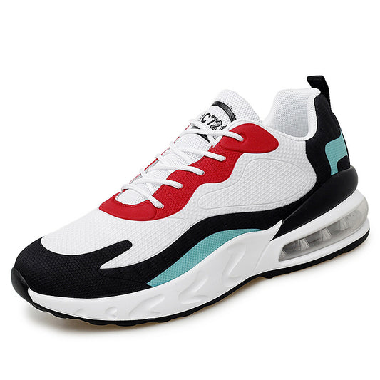 Zapatillas de hombre con cámara de aire a juego con los colores de la tendencia de moda de corte bajo