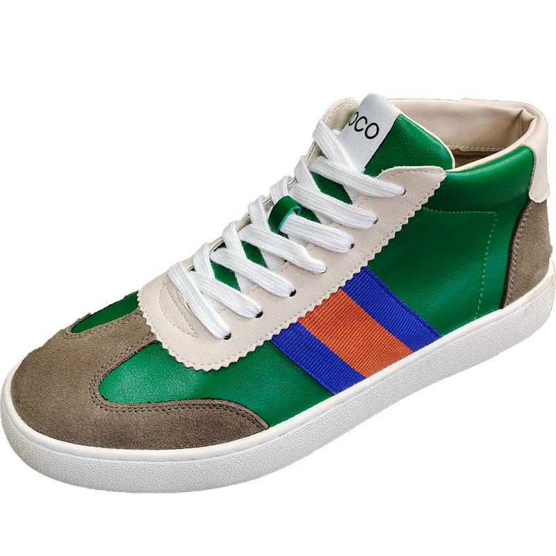 Zapatillas deportivas juveniles versátiles para hombre con diseño colorblock