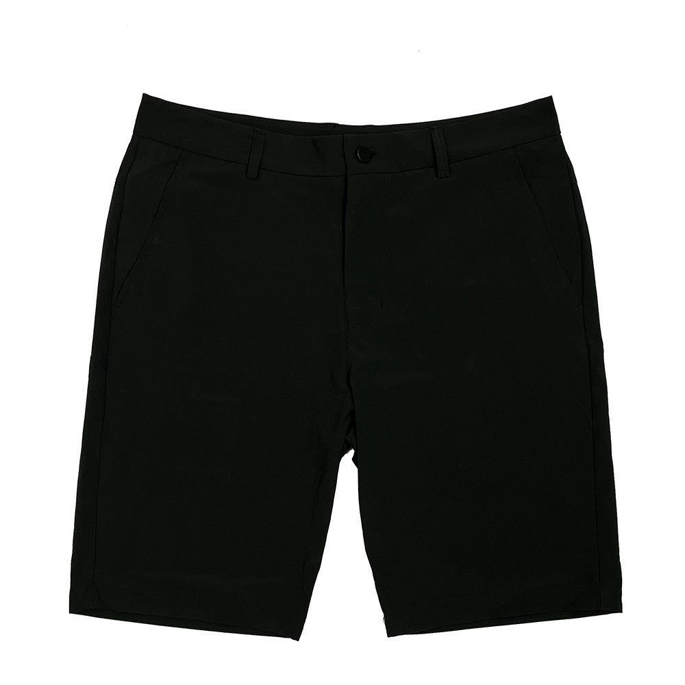 Mens Casual Dress Pants With A Belt That Offers Moderate Stretch
