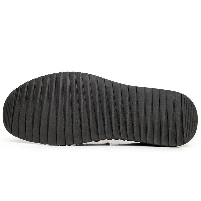 Zapatos casuales de piel de vacuno de primera capa