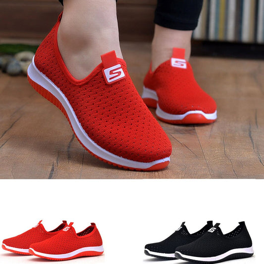 Zapatillas perezosas de un pedal Net shoes