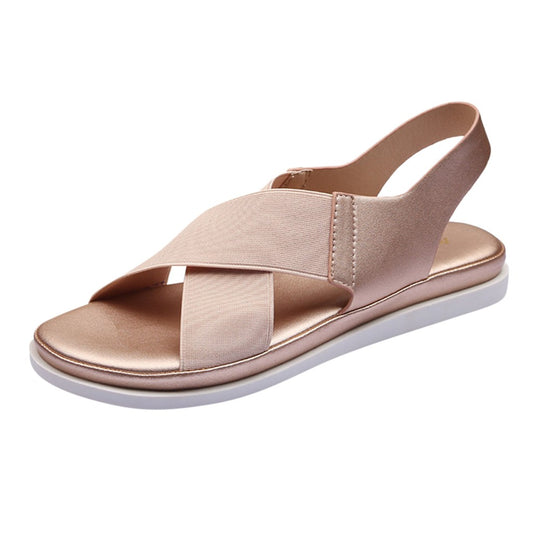 British wind flat sandals