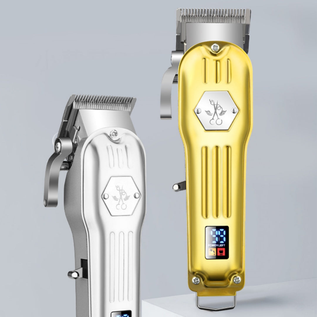 Cortapelos eléctrico para hombre, peluquería, corte de pelo con cabeza de aceite