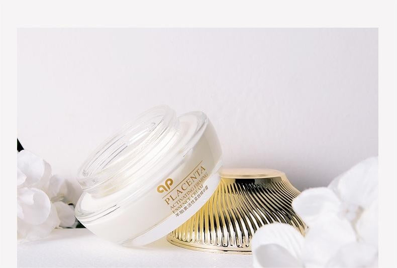 Set de productos para el cuidado de la piel con tónico activo y loción de placenta de oveja
