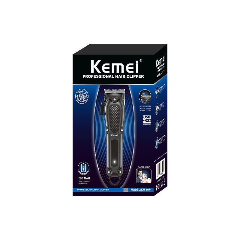 Professional Electric Clipper With Automatic Oil-head Sharpening USB-powered