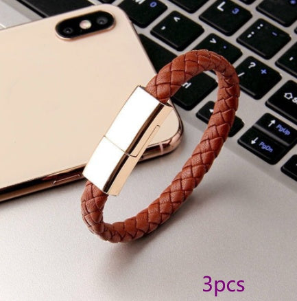 Nuevo cargador de pulsera Cable de carga USB Cable de carga de datos para iPhone 14 13 Max Cable USB C para teléfono Micro Cable