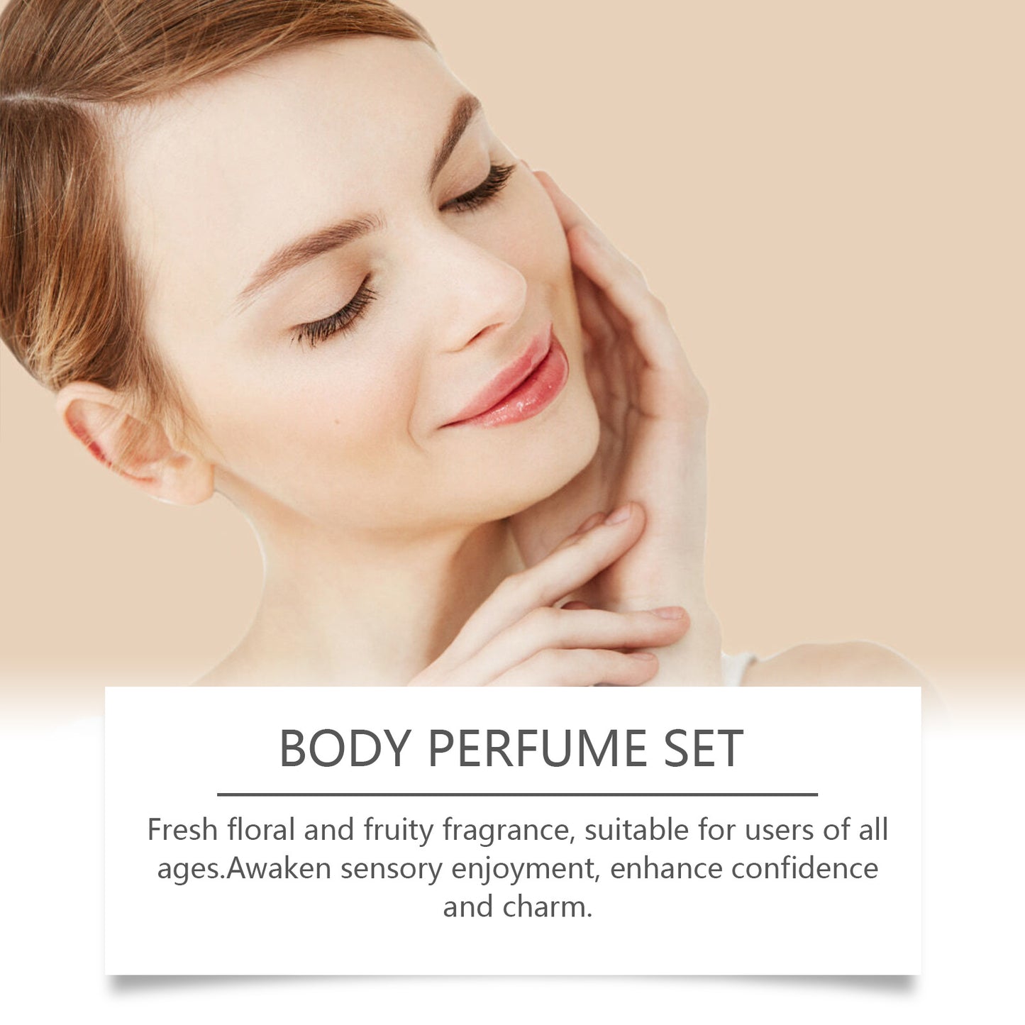 Kit de perfumes corporales de fragancia elegante y variada