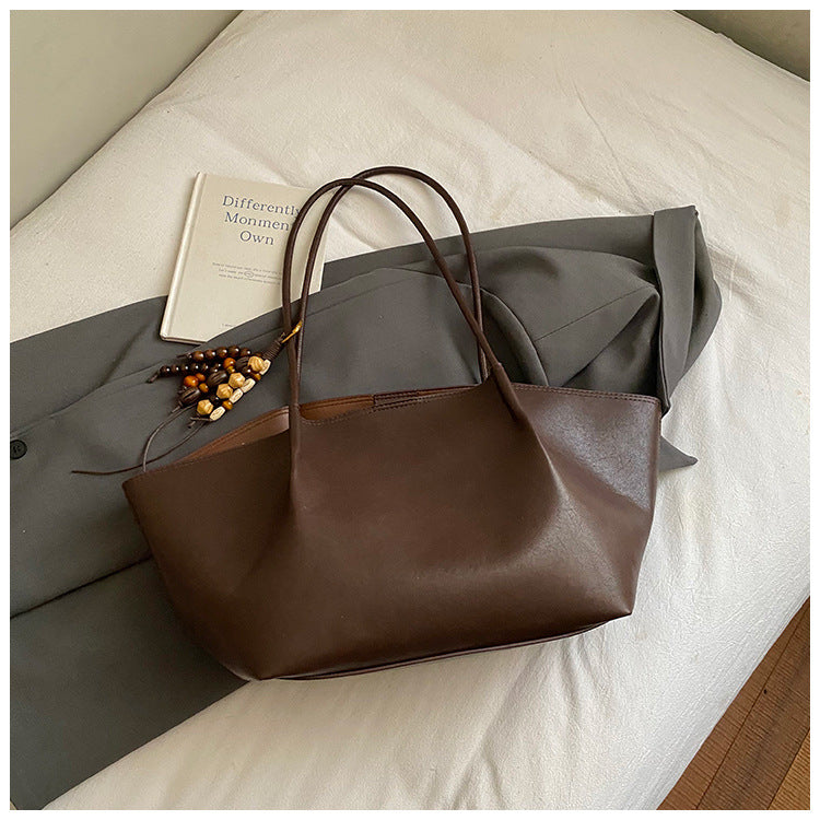 Bolso de Hombro Retro Casual de Gran Capacidad