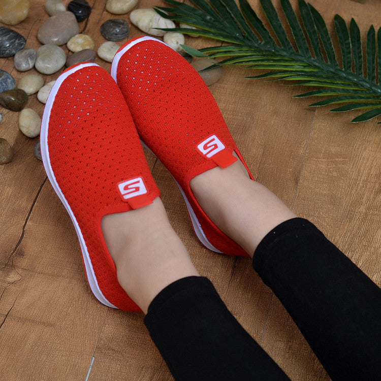 Zapatillas perezosas de un pedal Net shoes