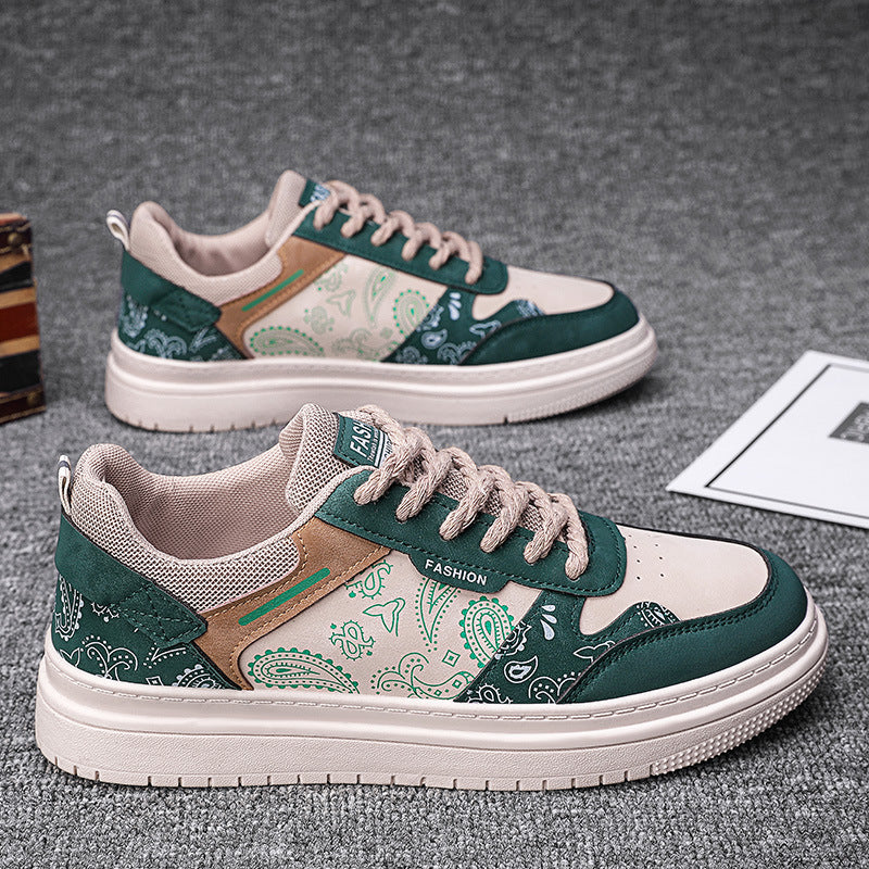 Nuevos Zapatos Paisley de Moda Versátiles, Zapatillas Bajas de Lona para Primavera