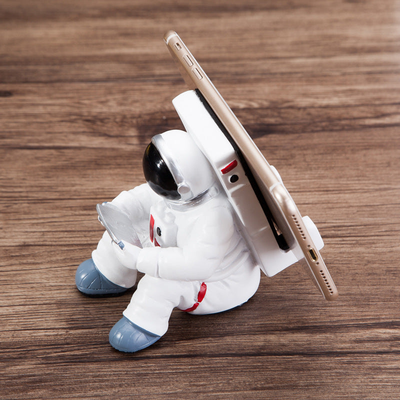 Soporte Sencillo para Teléfono Móvil Astronauta, Soporte de Escritorio para Estudiantes, Lindo Astronauta, Soporte para Celular, Regalo Creativo, Pequeña Decoración de Escritorio
