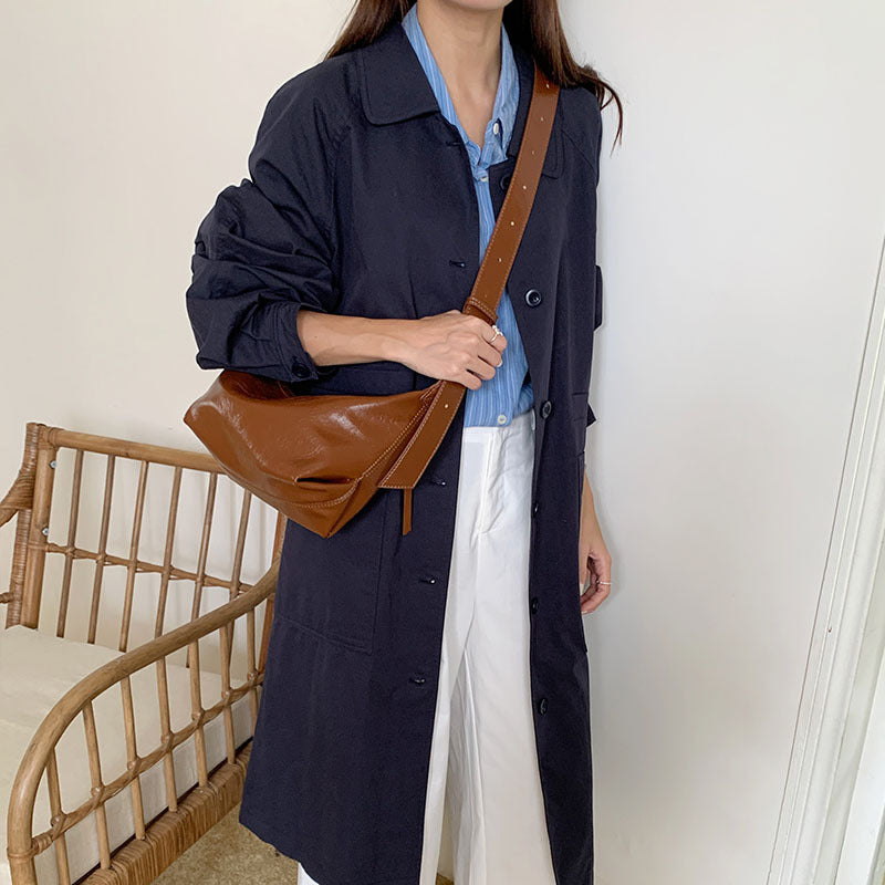 Mini Tote De Diseño Exclusivo y Lujo Sutil con un Toque Sofisticado, Perfecto como Bolso de Hombro o Bandolera Estilo Dumpling