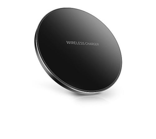 Cargador inalámbrico para iPhone, almohadilla de carga inalámbrica rápida para Samsung de alta velocidad
