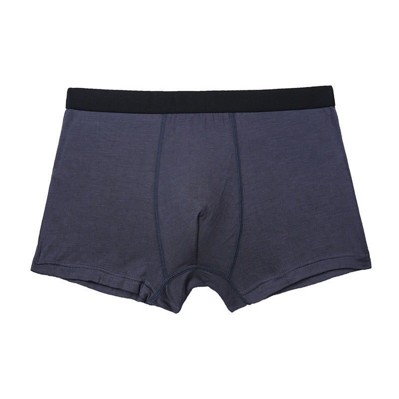 Men's Underwear Summer Boxer Briefs Breathable Four-Corner Style