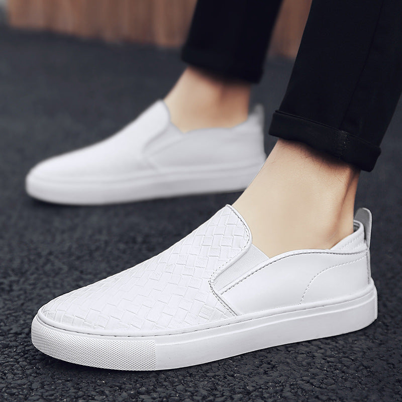 Zapatos planos casuales para hombre, resistentes al desgaste y a la moda