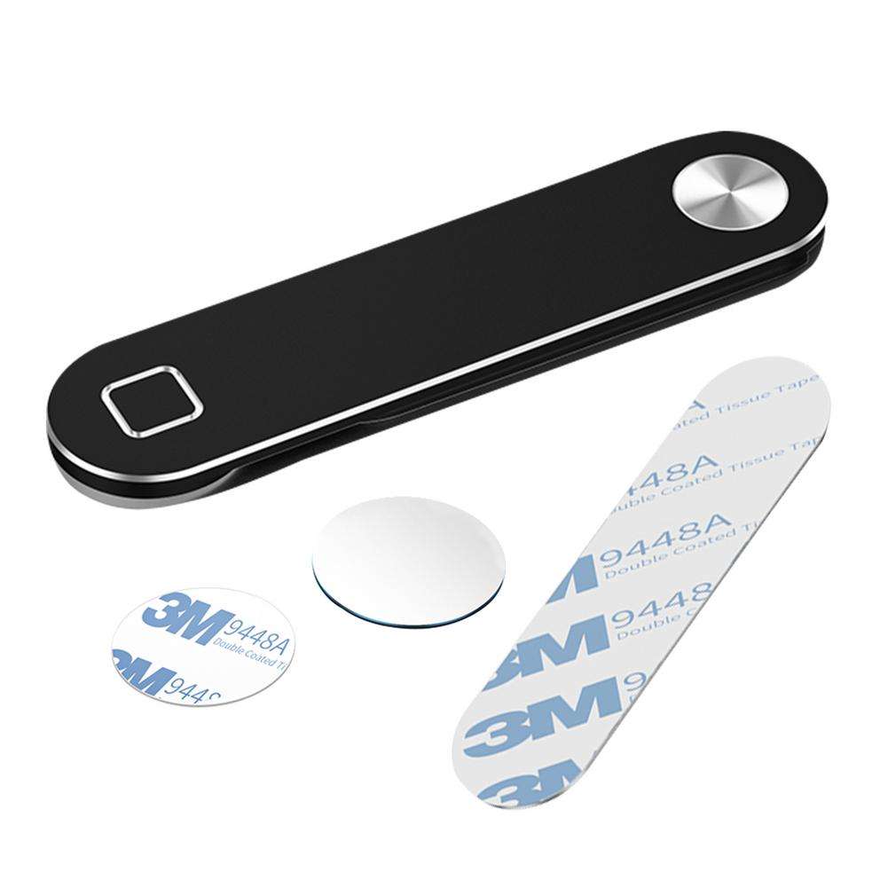 Soporte para teléfono portátil, clip lateral ajustable para portátil, soporte magnético para monitor de portátil, soporte para teléfono móvil para portátil, soporte de expansión plegable de aluminio para tableta, para doble pantalla