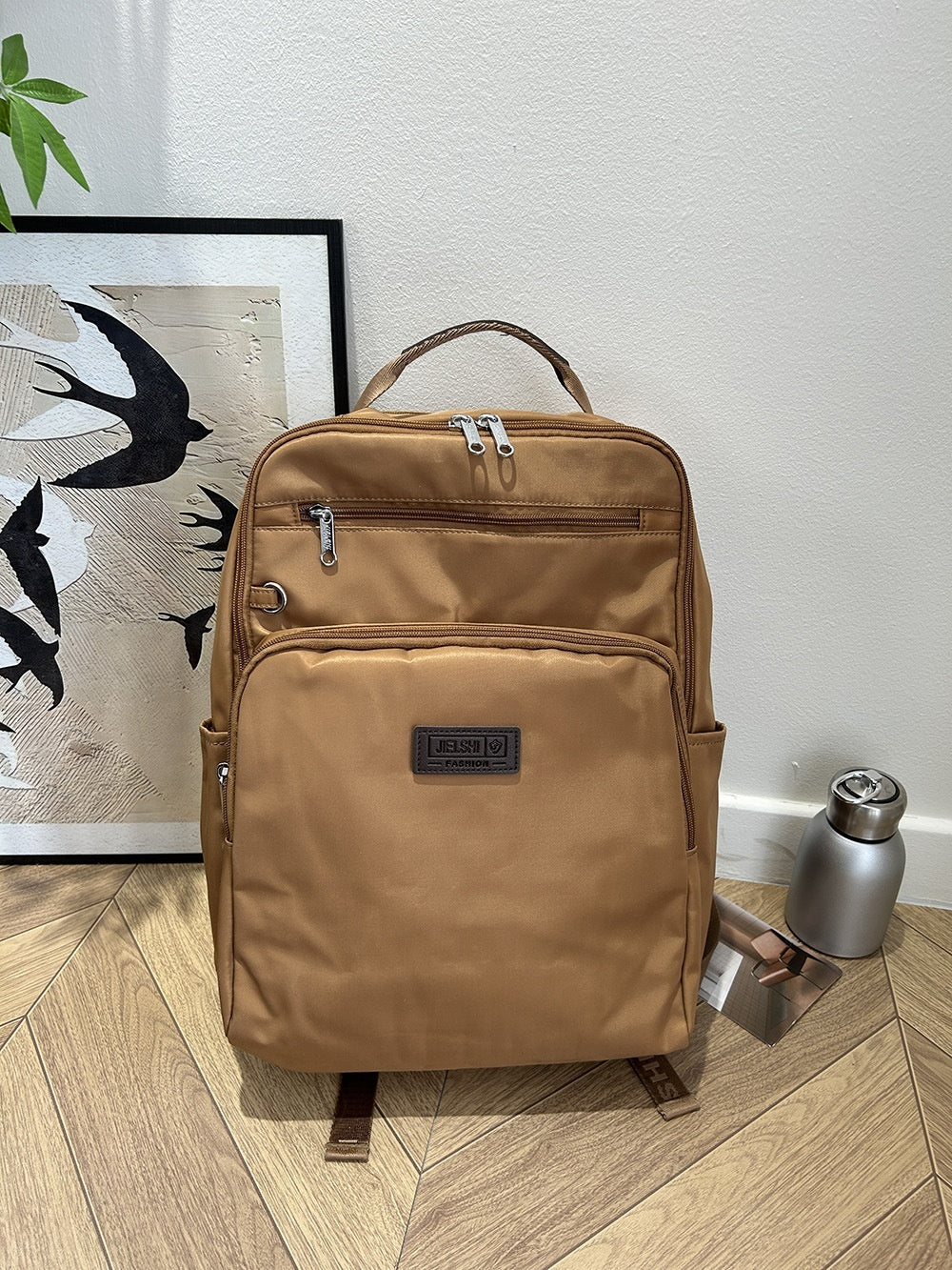 Mochila de senderismo de viaje al aire libre casual de tela Oxford que combina con todo