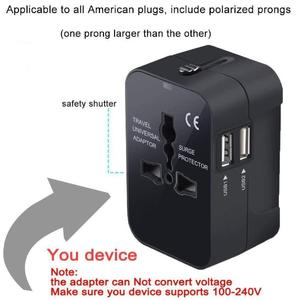 Cargador multifunción para adaptador de viaje internacional