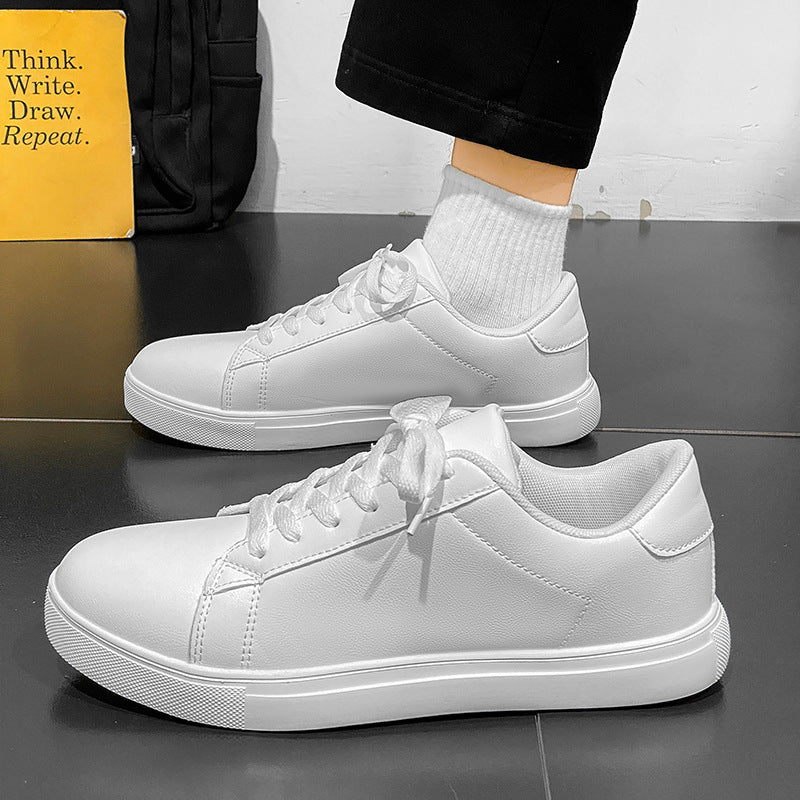 Zapatillas deportivas informales, ligeras y de suela blanda para hombre