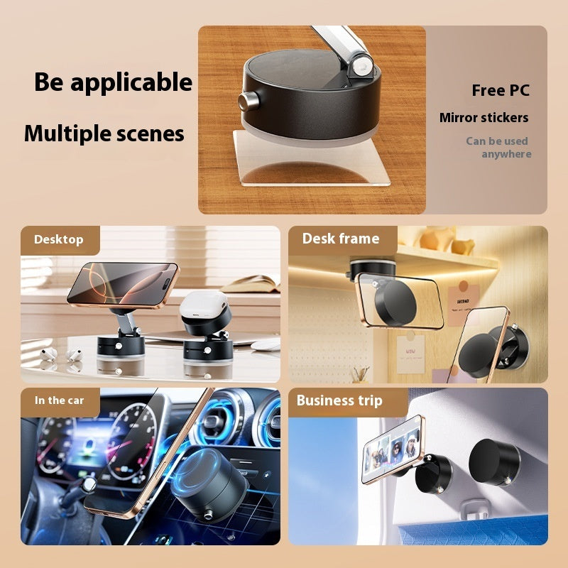 Soporte magnético plegable para teléfono de coche, ventosa plegable con ventosa, navegación manos libres para smartphone