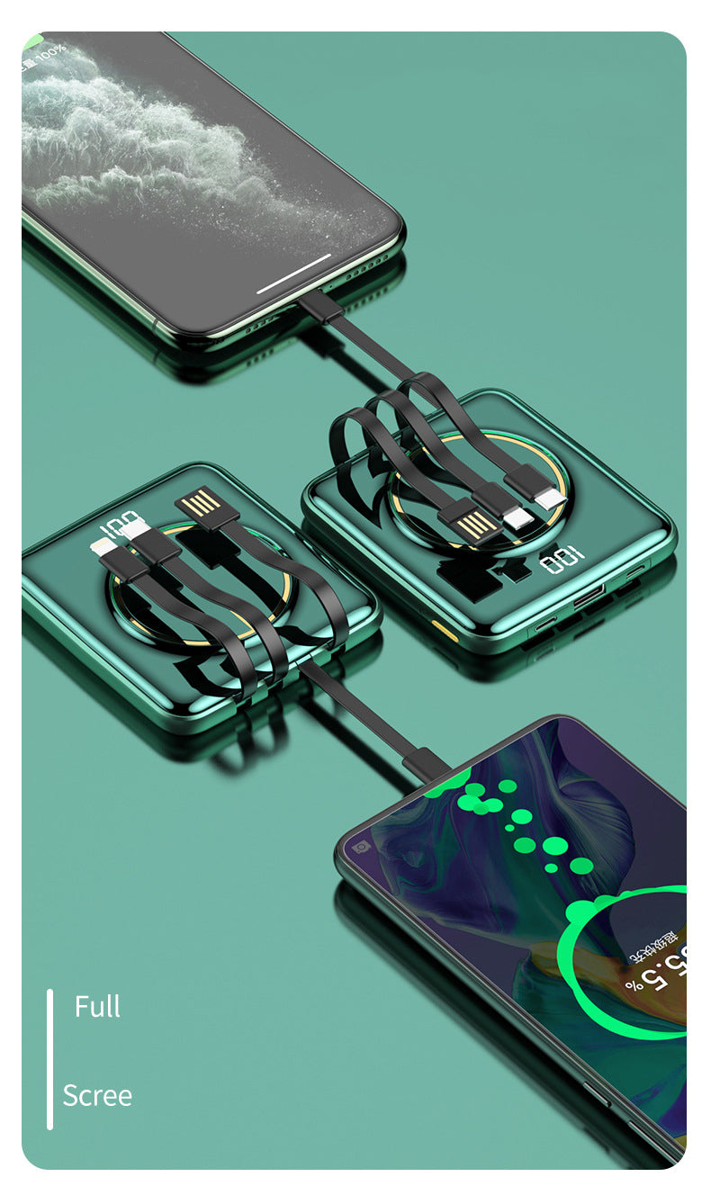 Batería Externa de Carga Rápida 20000mAh Mini Portátil