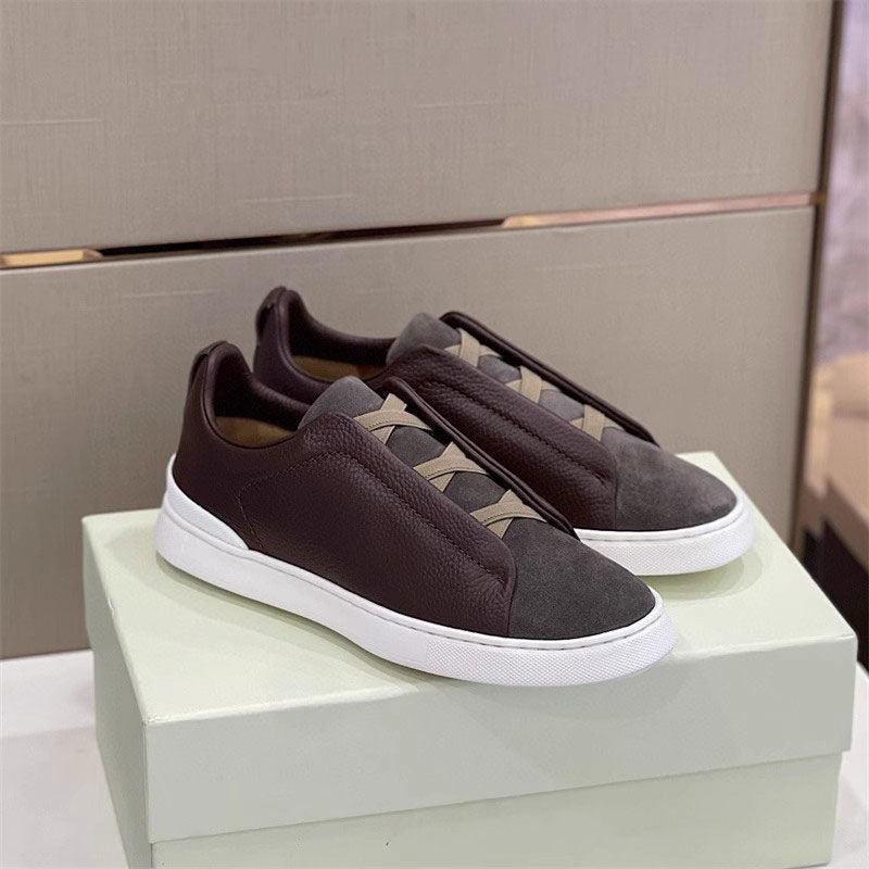 Zapatillas de hombre de color liso, cómodas y antideslizantes