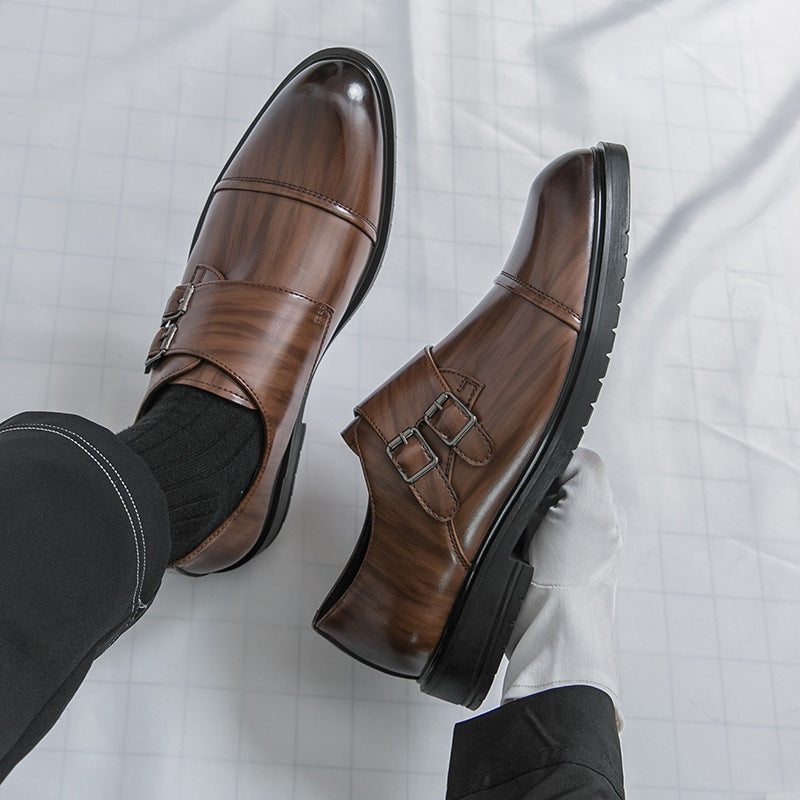 Botas de piel de vestir con punta fina