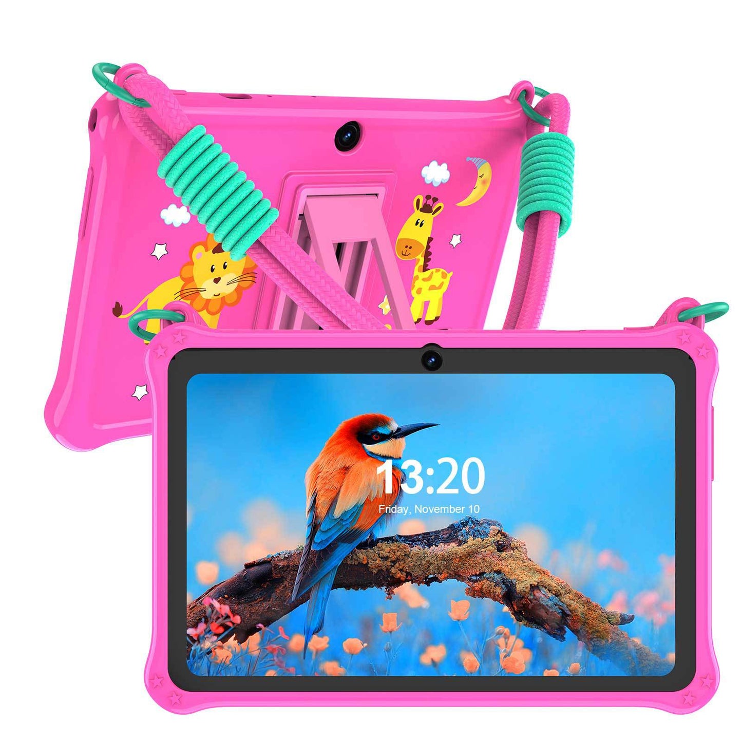 Funda protectora de silicona de correa plana para niños de 7 pulgadas