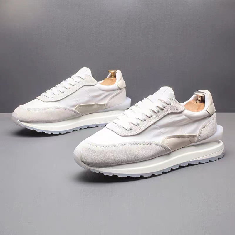 Zapatos de Plataforma para Hombre Modernos Estilo Británico Retro