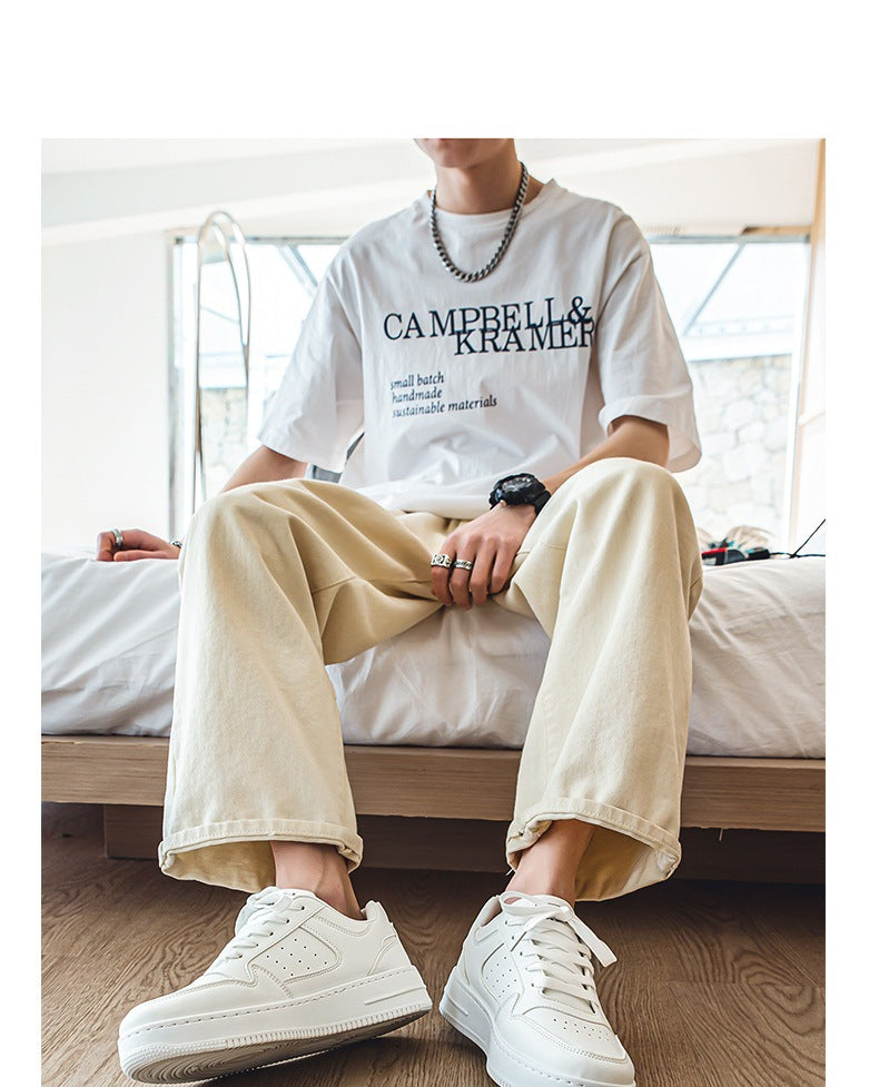 Zapatos Blancos de Plataforma de Cuero Transpirables para Adolescentes a la Moda que Combinan con Todo