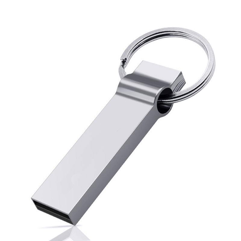 U Disk 32GB USB 2.0 de Alta Velocidad con Grabado Personalizado U Disk Metálico Impermeable