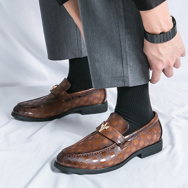 Zapatos de piel de vestir para hombre para verano y otoño