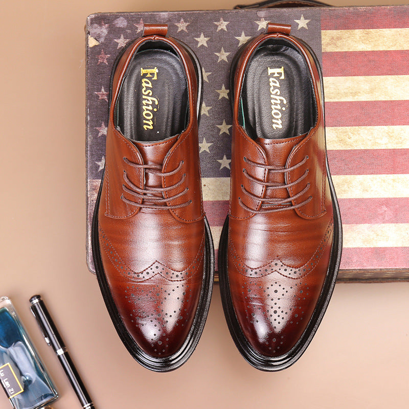 Zapatos de vestir de hombre modernos antideslizantes para todas las estaciones