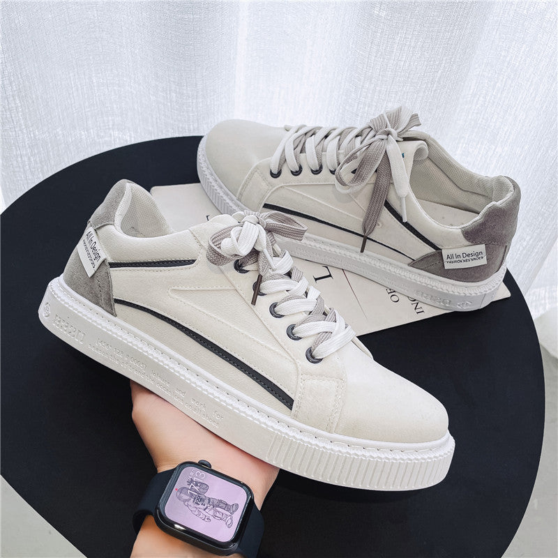 Zapatos de Hombre Verano Nuevas Zapatillas Transpirables Finas Casual de Caña Baja