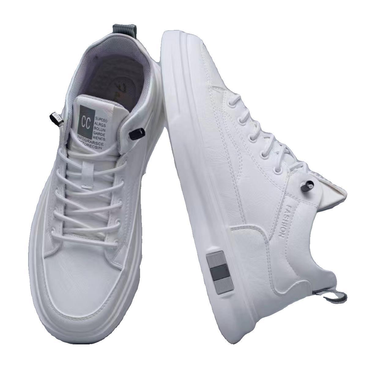 Zapatillas deportivas versátiles de forro polar grueso para hombre, zapatillas casuales que combinan con todo