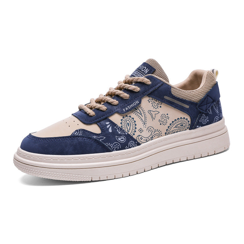 Nuevos Zapatos Paisley de Moda Versátiles, Zapatillas Bajas de Lona para Primavera
