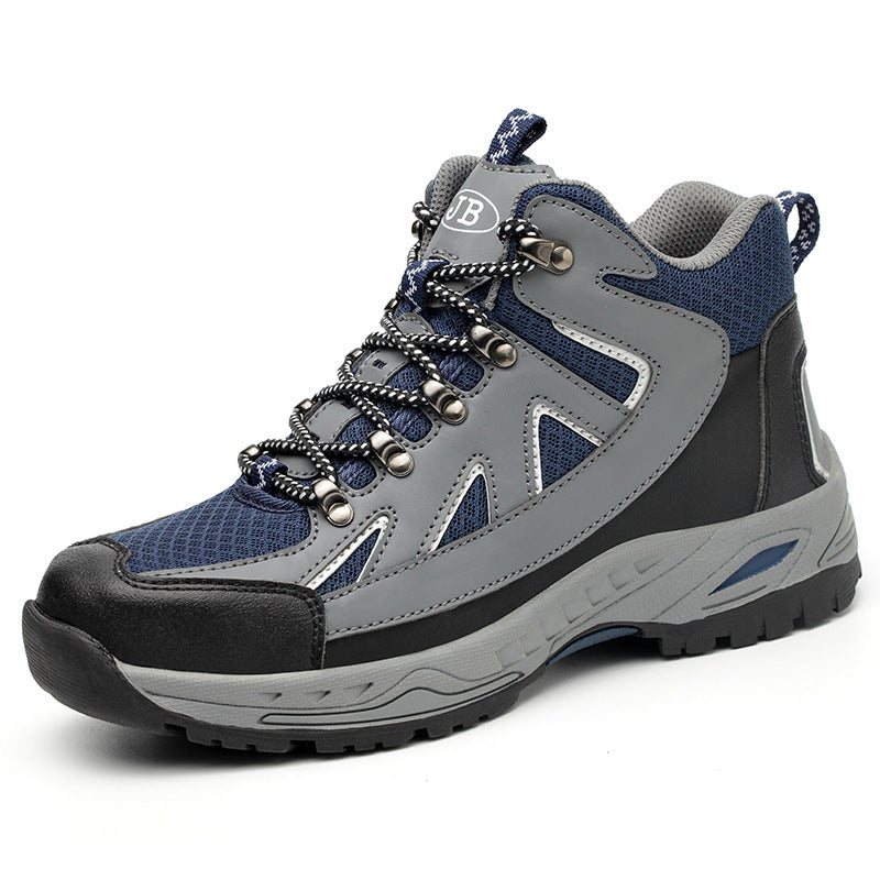 Anti-smash and anti-stab safety shoes