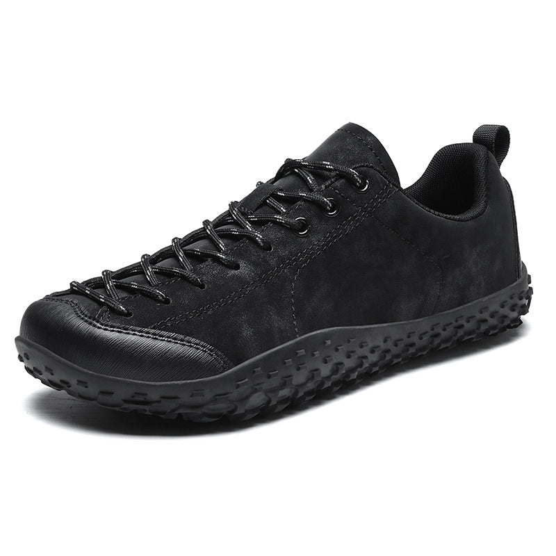Zapatillas de entrenamiento alemanas de talla grande, puntera ancha, para senderismo al aire libre, descalzos, casuales
