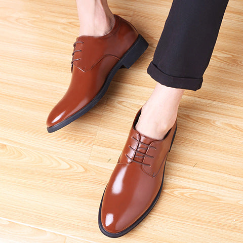 Zapatos de cuero de hombre, formales de negocios